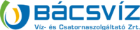 Bácsvíz Zrt. logo